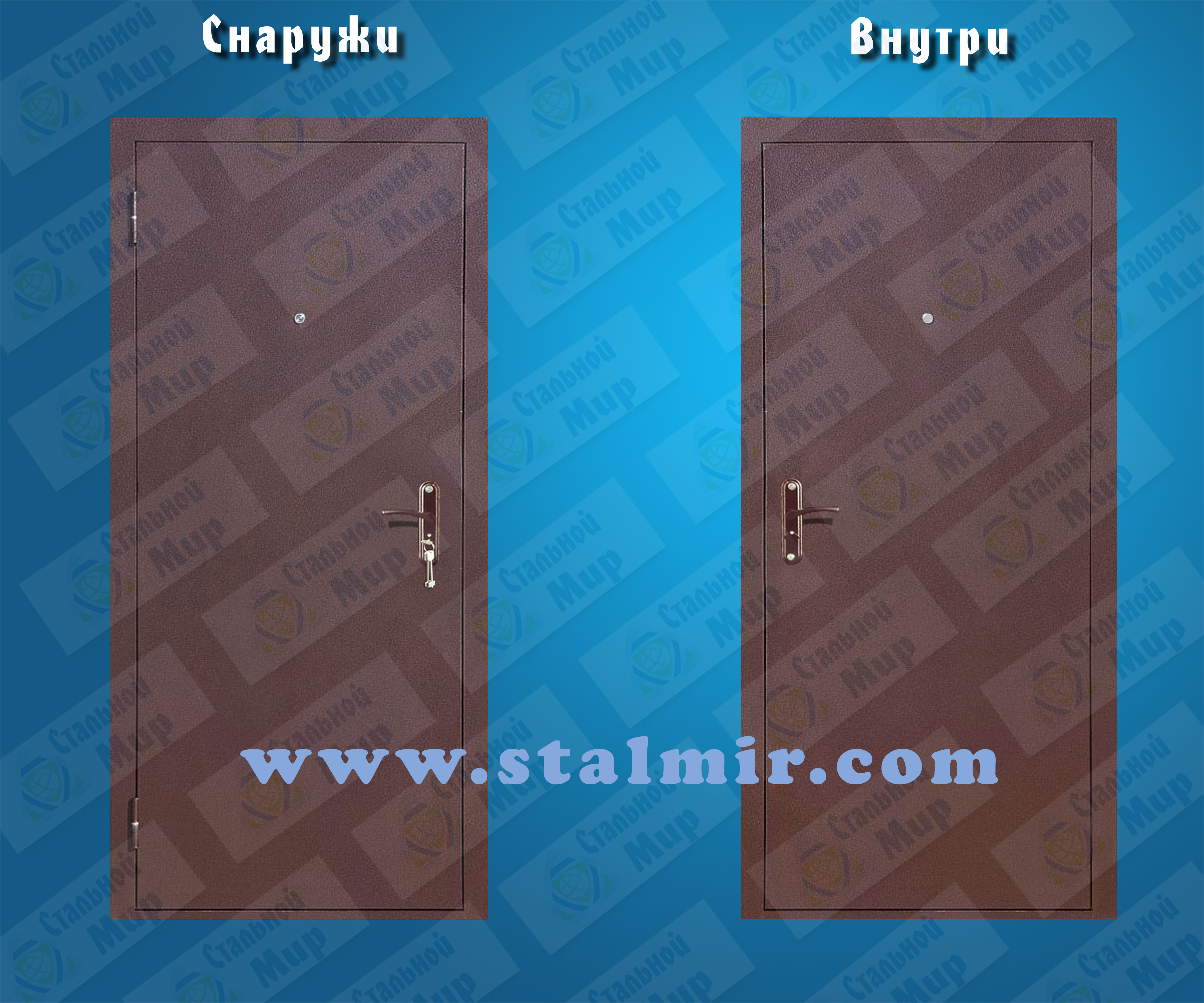 дверь стальная модель Terra - 1.1