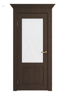 Межкомнатная дверь Персея ДО 40004 Дуб французский ПВХ 